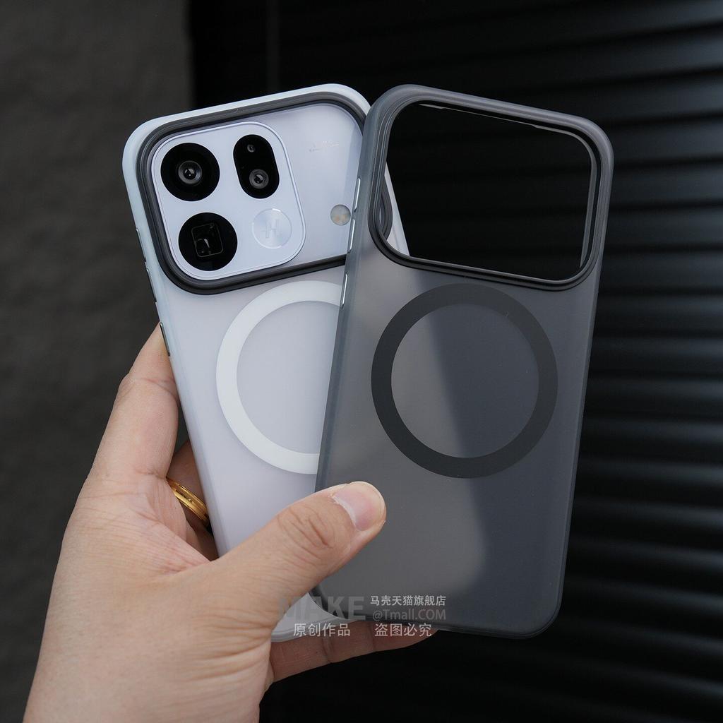 Case For OPPO Find X9S Pro Simple For MagSafe Magnetic Matte Transparent Non-Slip Phone Cover For OPPO Find X9s Pro Shell Bumper