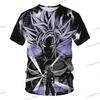 Anime Dragon Ball Son Goku Tshirt 3D Print Kids' Tops and T-shirts Summer Men T-shirt Girl Unisex
