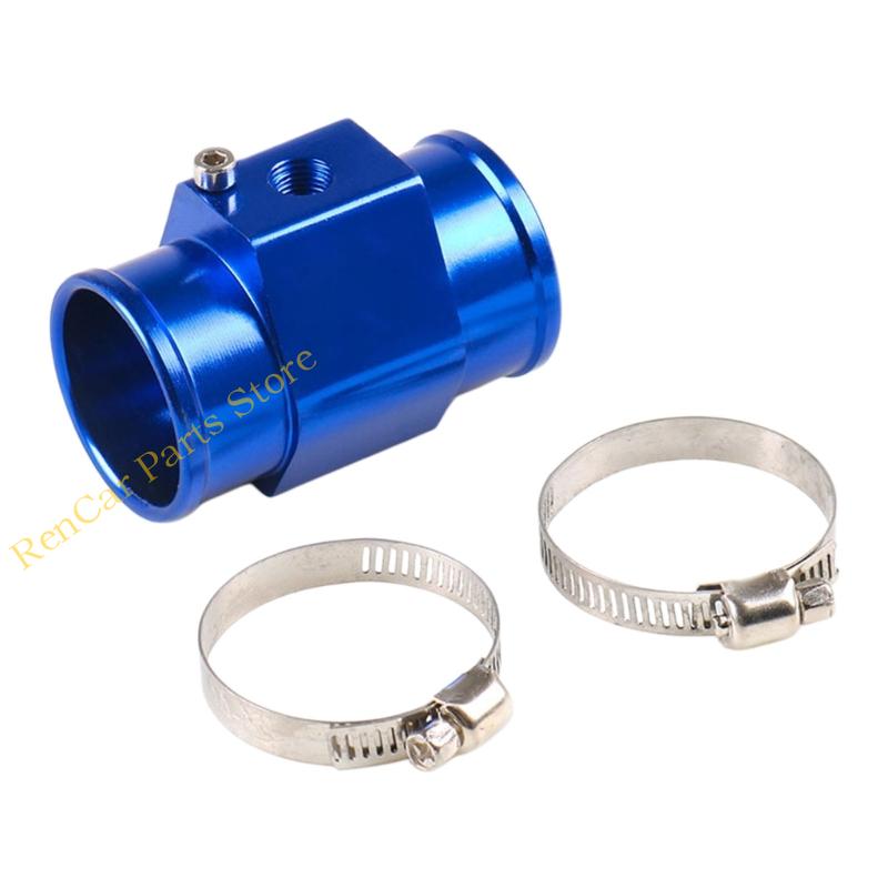 Professional Water Temperature Monitor Adapter Including Two Hose Clamps For Reliable Engine Tracking