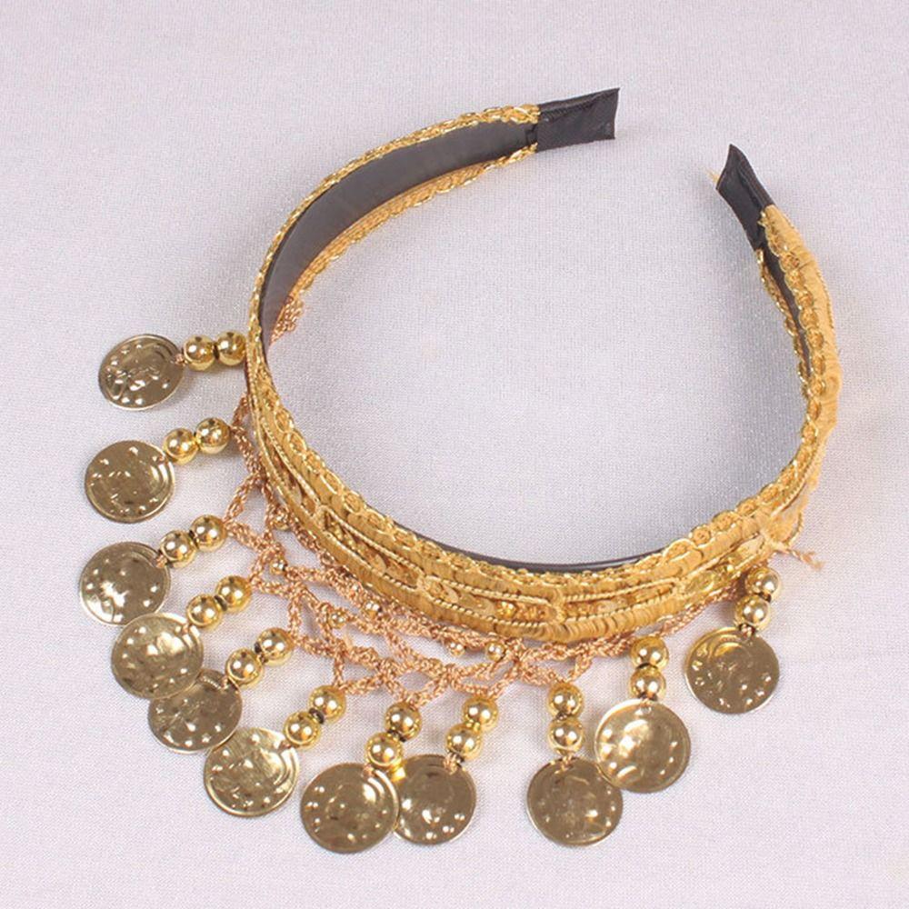 Stage Performance Accessories Headwear Belly Dance Costumes Indian Dance Head Inserted Hair Hoop