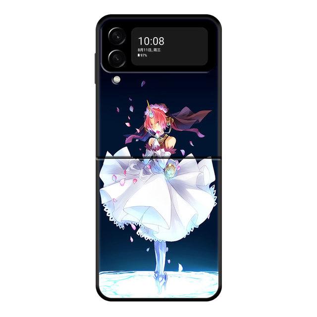 Hårt Svart För Samsung Zflip Flip Z Flip3 5g Zflip3 Telefon Funda Berserk Guts Anime Pc