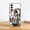 Steins Gate Anime Phone Case For Samsung Galaxy A73,A72,A71,A70,A53,A52,A51,Soft Silicone Black Cover