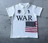Top Casual Ricamato in Cotone Unisex Abbigliamento Baseball Maglietta Polo Haunted Mound America Retro Street Hip Hop Manica Corta Y2k