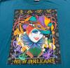 Vintage 90s NEW ORLEANS JAZZ T-Shirt XL Mardi Gras Single Stitch