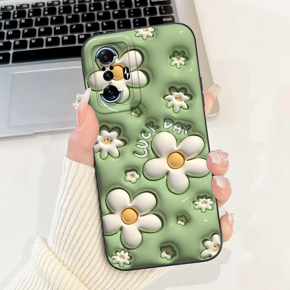 Phone Case For Xiaomi Redmi K40 Gaming Case Luxury Painting Cover For Redmi K 40 K40 Gaming Silicone Soft Shockproof Back Cover