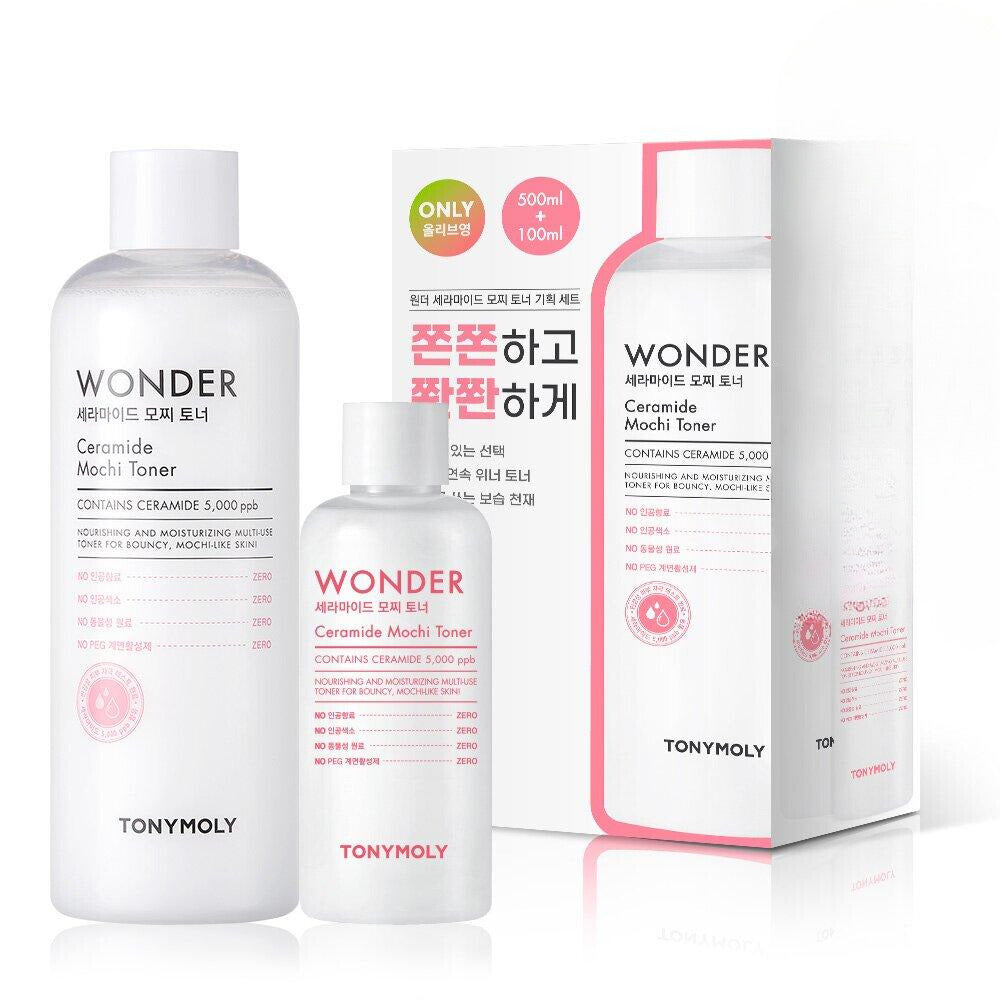 Tonymoly Wonder Ceramide Mochi Toner Special Set 500ml+100ml