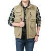 Multi-pocket Men's Fishing Undershirt Outdoor Sports Fishing Journalist Photography Casual Men's Volunteer Vest