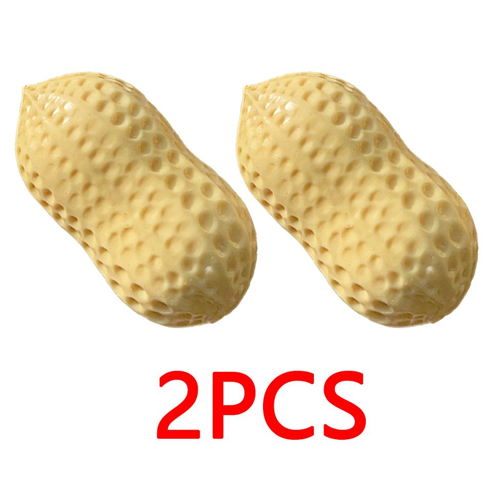 11Cm Soft Buttery Peanut Squeeze Squishy Ball Crunchy Asmr Sensory Toy Slow Rebound Stress Relief Present For Kids Adults