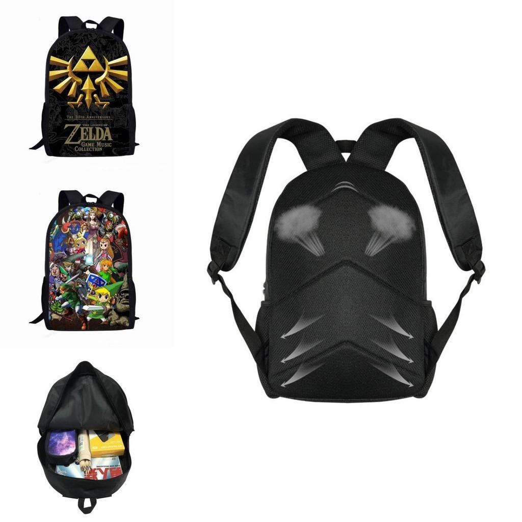 The Legend Of Zelda Student Backpack Durable Waterproof And Trendy For Kids