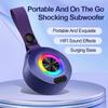 LED RGB Blue Tooth Speakers Portable Loud Outdoor Riding Subwoofer Wireless Speaker