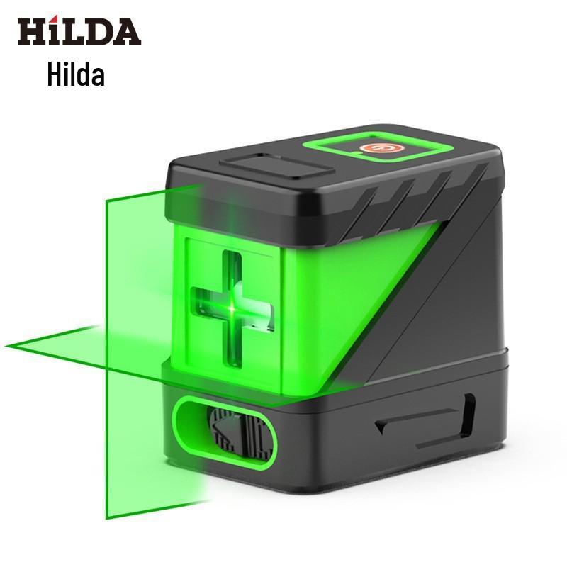 High-Precision Mini Green Light Laser Level with Automatic Fine Line Projection (2-Line)