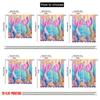 2pcs,2D Plane Printing Curtains Digital Printed Mermaid Splendor Versatile Polyester (without Rod) Decorations For Home Ldeal