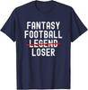 Lustiges Fantasy Football Verlierer Ich bin schlecht in Fantasy Football T-Shirt Unisex T-Shirt