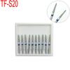 10 Stück Dental 1,6 mm FG Diamantbohrer-Set, passend für Hochgeschwindigkeits-Handstücke, Polieren von Zahnmedizin-Materialien, TF-S20