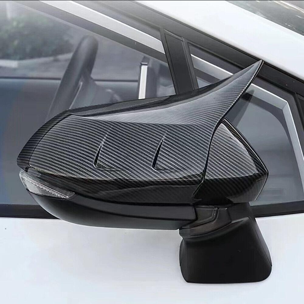 Für Toyota Corolla -2023 Auto Rück Seite Spiegel Abdeckung Horn Flügel Kappe Außentür Rückansicht Fall Trim Shell gehäuse Hinzufügen