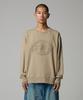 French Terry Emb Logo Sweatshirt Dessert Sand