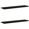 2 piece bench cushions SOEST 2 pcs. 100percent  Polyester Black