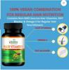 Siddha Cure Hair Vitamins with Biotin, Omega 3, Vitamin A for Hair Growth ( 60 Capsules)