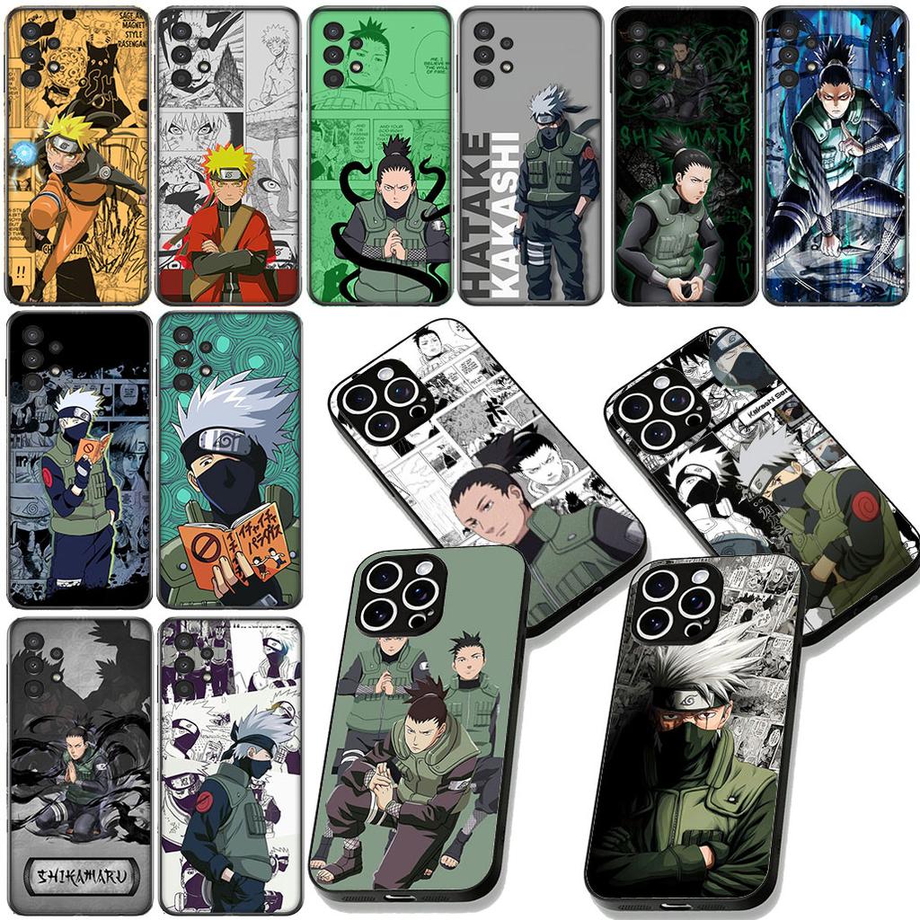 Nara Shikamaru Narutos Kakashi Phone Case for Xiaomi Redmi Note 12 11 10 A3 Pro 10A 10C 12C Note12 5G Protective Cover