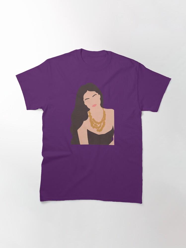 Selena Gomez Lineless Illustration Classic T-Shirt