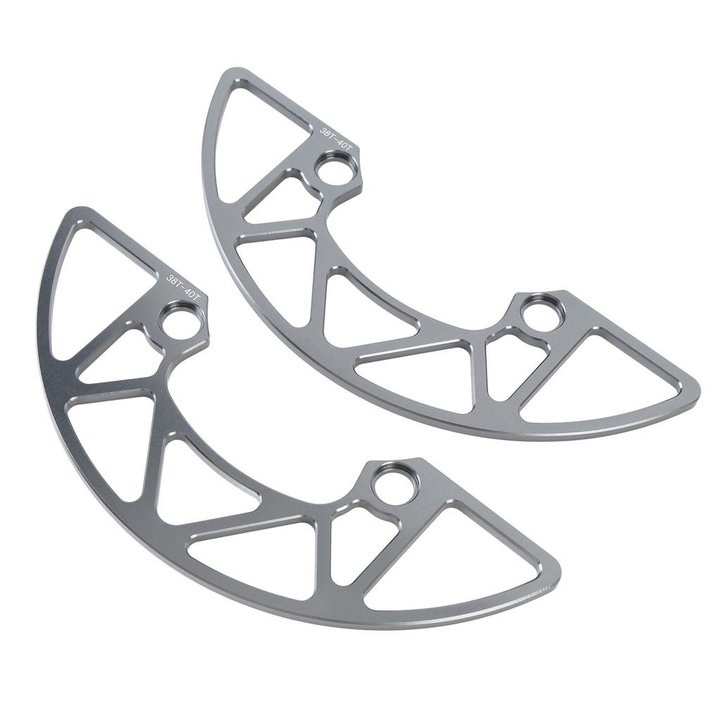 Cycle Chainring Guard Aluminum Alloy 104BCD Cycle Sprocket or for 38 To 40T Negative Teeth Mountain Cycle Single Disc Sprocket