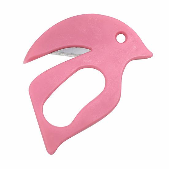 Letter Opener Plastic Mail Opener with Blade Portable Envelope Slitter Wrapping Paper Cutting Tool for Office Home School Supplies