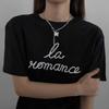 Super Cool Personality Thorn Butterfly Love Pendant Necklace Female Summer Niche Design Sense Advanced Temperament Collarbone Chain Tide