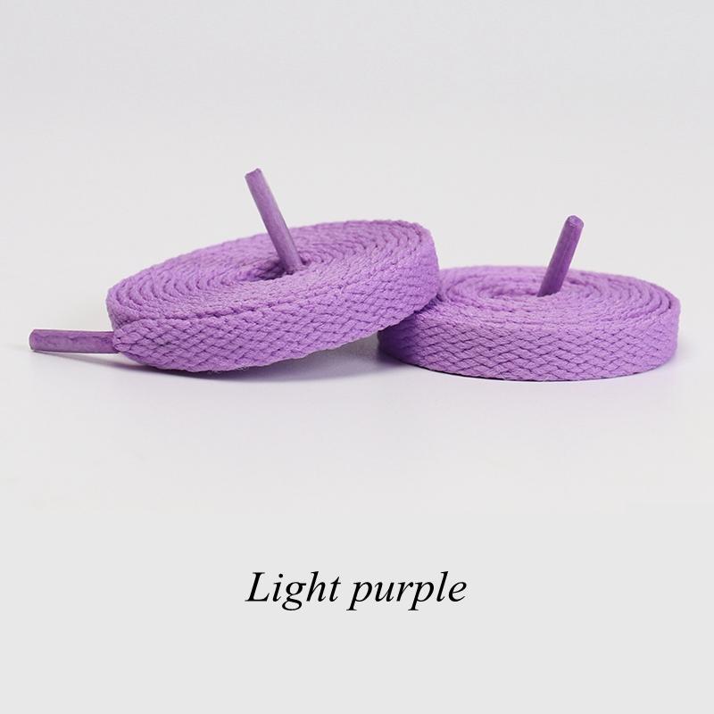 Lacets Poly-Coton Premium 1 Paire Lacets Plats pour Baskets Processus de Tissage Double Couche Lacets Classiques pour Toutes les Chaussures