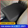 Mikrofaser-Leder-Mittelarmlehnenbox-Lederbezug für Honda CRV CR-V 2017 2018 Armlehnen-Dekorationszubehör