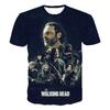 Popular TV Series The Walking Dead 3D Printed T-shirt Summer Men's Clothing Short Sleeve Tops Fashion Horror Oversized Tee Shirt