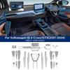 Auto Innenraum TPU Schutzfolie Kratzfest Für VW ID.4 ID4 Crozz GTX X Pro -2024 Auto Schutz Transparent Aufkleber Zierleiste