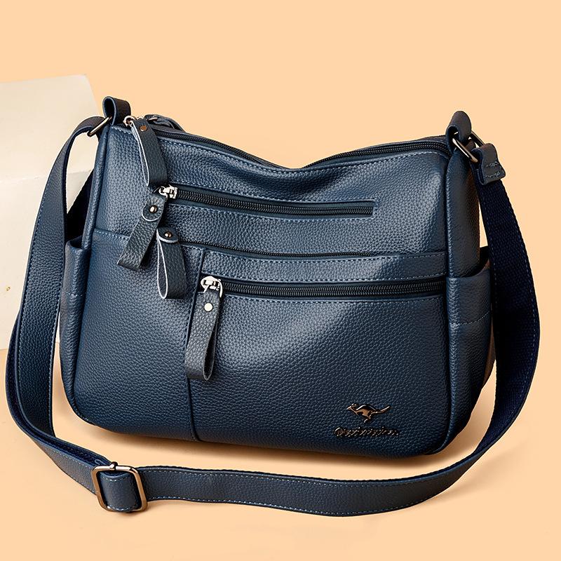 Modieuze Moedertas met Grote Capaciteit voor Middelbare Leeftijd Crossbody Tas Dames Schoudertas