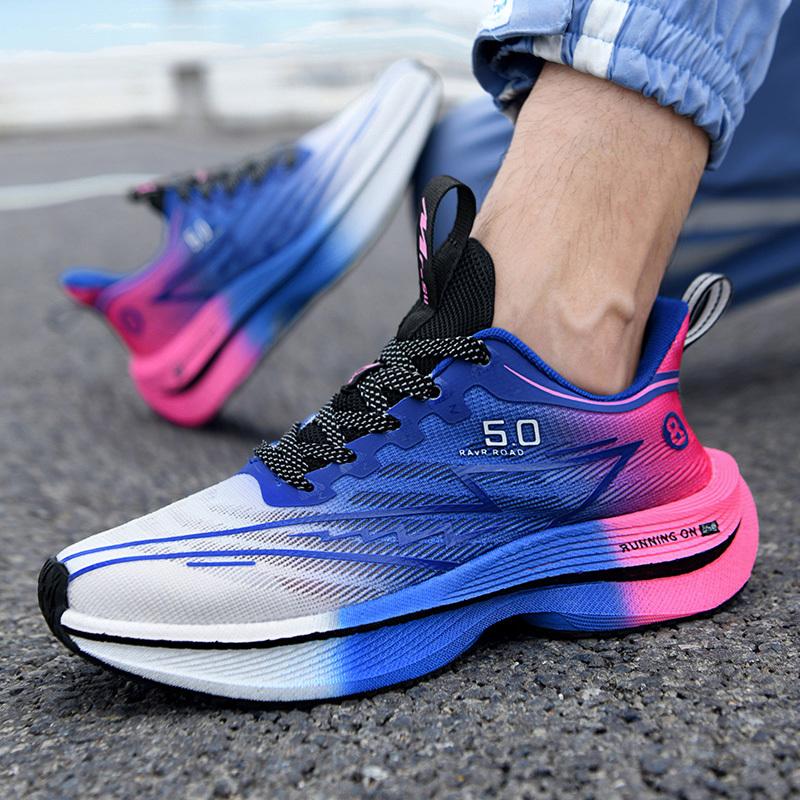 Men's Running Shoes Breathable Man Sports Sneakers Lace Up Comfort Casual Walking Shoes Athletic Training Footwear