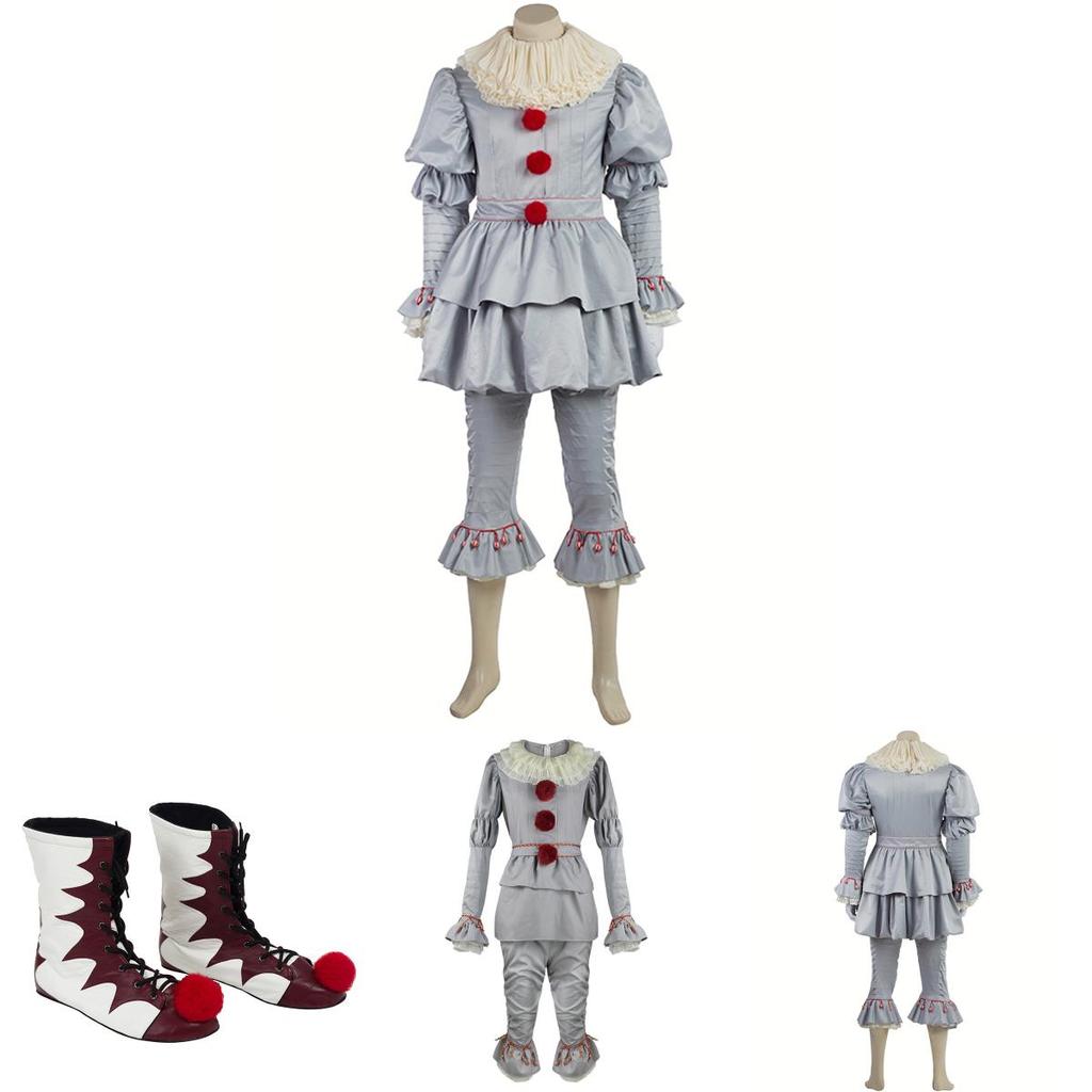 Stephen King To Straszny Klaun Joker Pennywise Kostium Cosplay Stroje Halloweenowe Perfekcyjne Szycie I Wykwintne Wykonanie