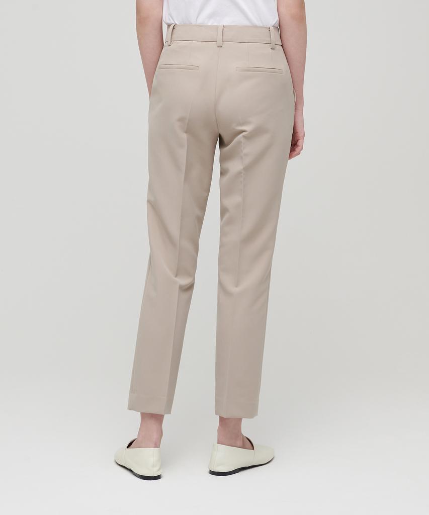 MUSINSA STANDARD WOMAN Women'S Fluid Slim Straight Slacks [Beige]