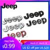 עבור ג'יפ עבור ג'יפ רנגלר Tj Jk Jl גרנד צ'ירוקי קומנדר רנגייד ליברטי קומפאס פטריוט מתכת רכב תא מטען קדמי צד סמל