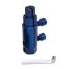 Doppel-Schraubenauszieher Doppelkopf Wasserleitungsschraubenabzieher Entfernungswerkzeug für beschädigte Schrauben an 1/2" und 3/4" Schläuchen