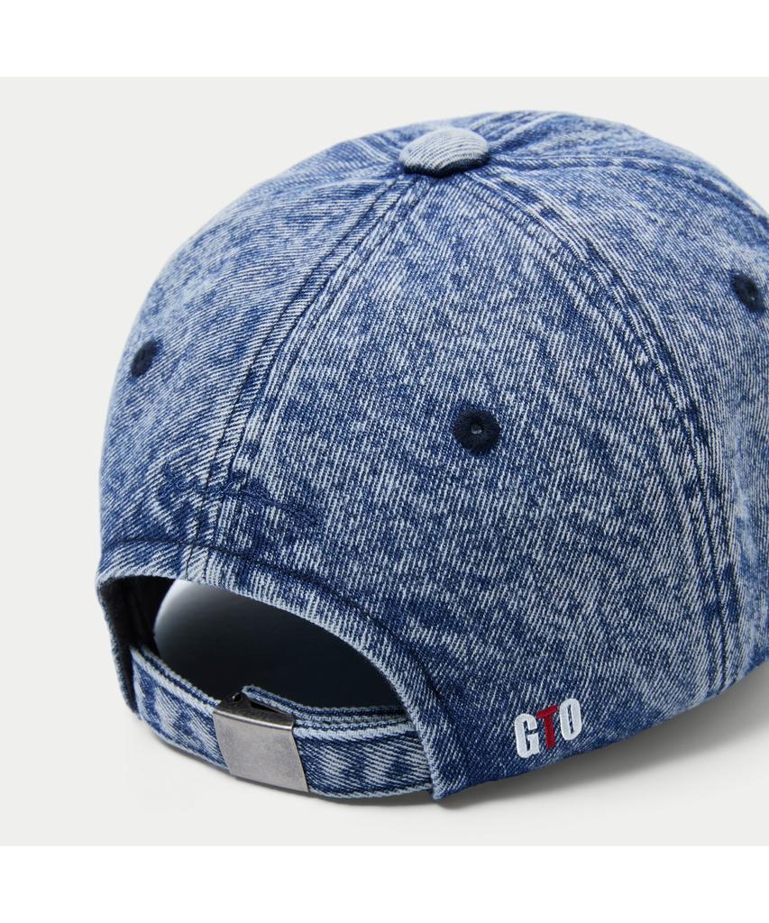 Silijeu Series X Gto Denim Washed Ball Cap Ssrax26921Inx