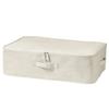 MUJI Softbox Width 59 X Depth 39 X Height 18cm Polyester Linen Costume Case 12403524