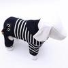 Dog Clothes Spring and Autumn Winter Clothes Teddy Bichon Pet Clothes Puppy Striped Pendant Four Feet Clothes