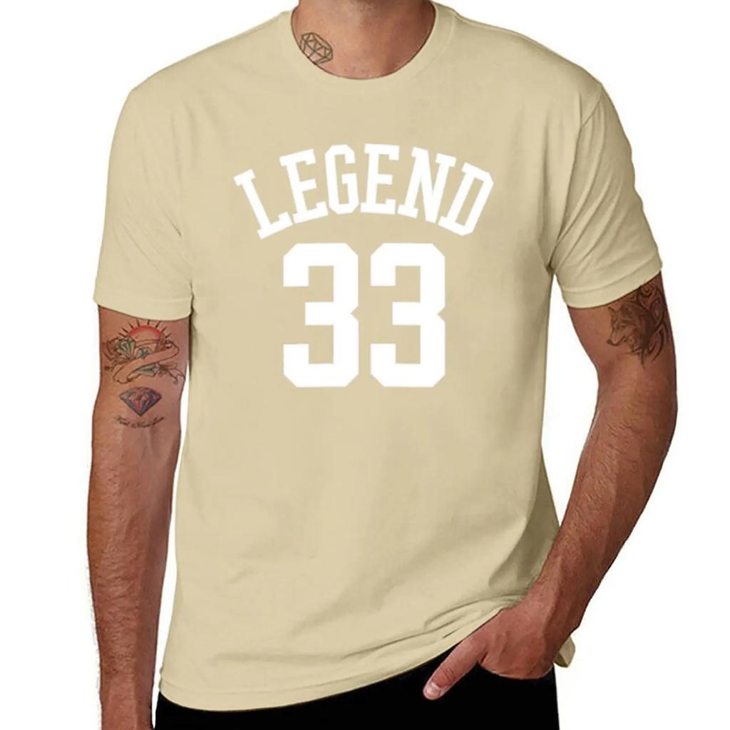 Summer Harajuku Custom T Shirt Heavyweight New Retro Larry 'Legend' Bird Jersey Plain Boys T Shirts Blac Sweat Shirts, Men