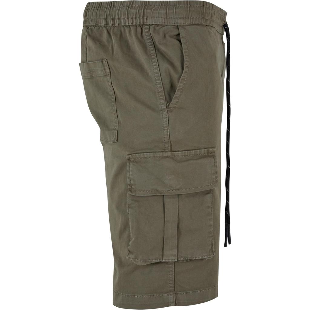 Urban Classics Mens Drawstring Cargo Shorts