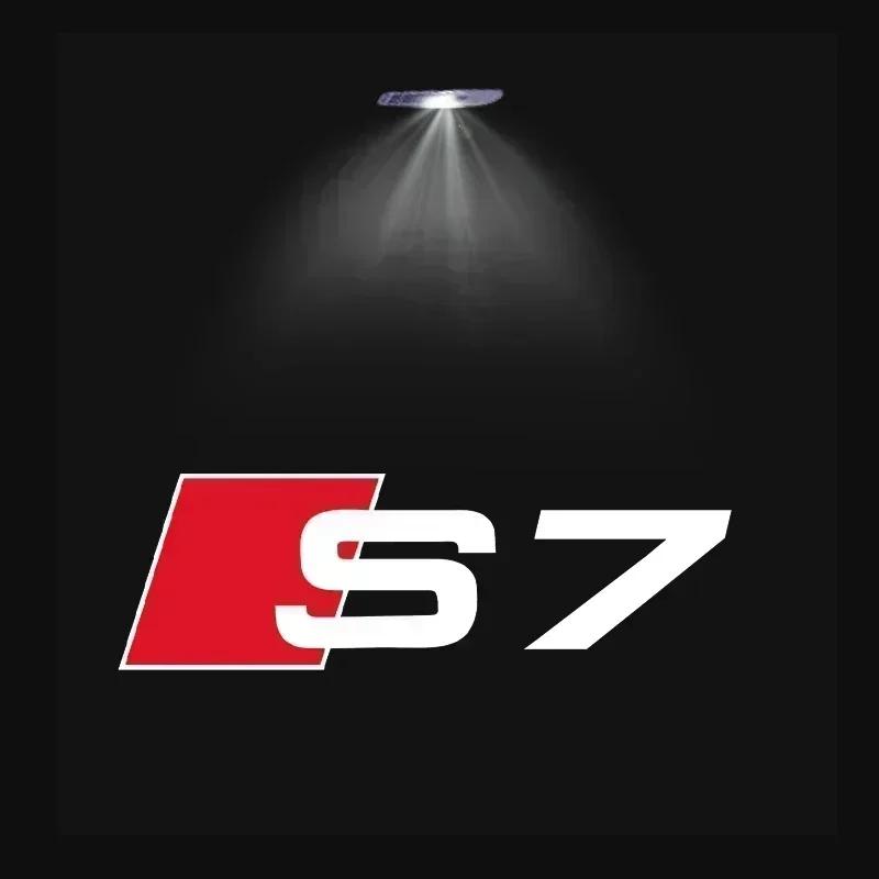 Car Door Welcome Light Led HD Projector Lamp For Audi A3 A4 B8 8P 8V A6 C7 A5 Q5 B7 B6 B9 SLINE QUTTRO RS Q3 Q7 S3 S4 S5 S6 S8