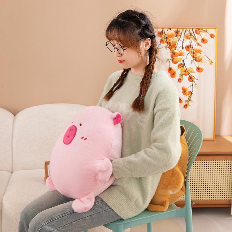 Capybara Plush Hand Warmer Pillow - Cute Winter Doll for Students