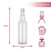 20X Butelki Monopolowe 0,5L Zakrętka + Kratownica Monopol 500Ml Na Wódkę