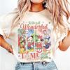 2025 Hot Christmas Unisex Women Tshirt Casual Unisex Oversized Short Sleeve Top Family ParentChild Clothing Cotton