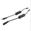 Switchgear DC 12V Light Switch Black White Plastic DC Connector Inline 304 Switch LED Strip Light