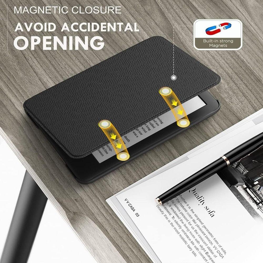 SA568B Folio Cover 10/11/12th Generation Smart Funda for Kindle Paperwhite 1/2/3/4/5 2024