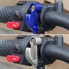 1/2pcs Universal CNC Aluminium Alloy Motorcycle Single Hole Hook Helmet Bag Carry Hook Holder for Dirt Bike Electric Scooter Moped