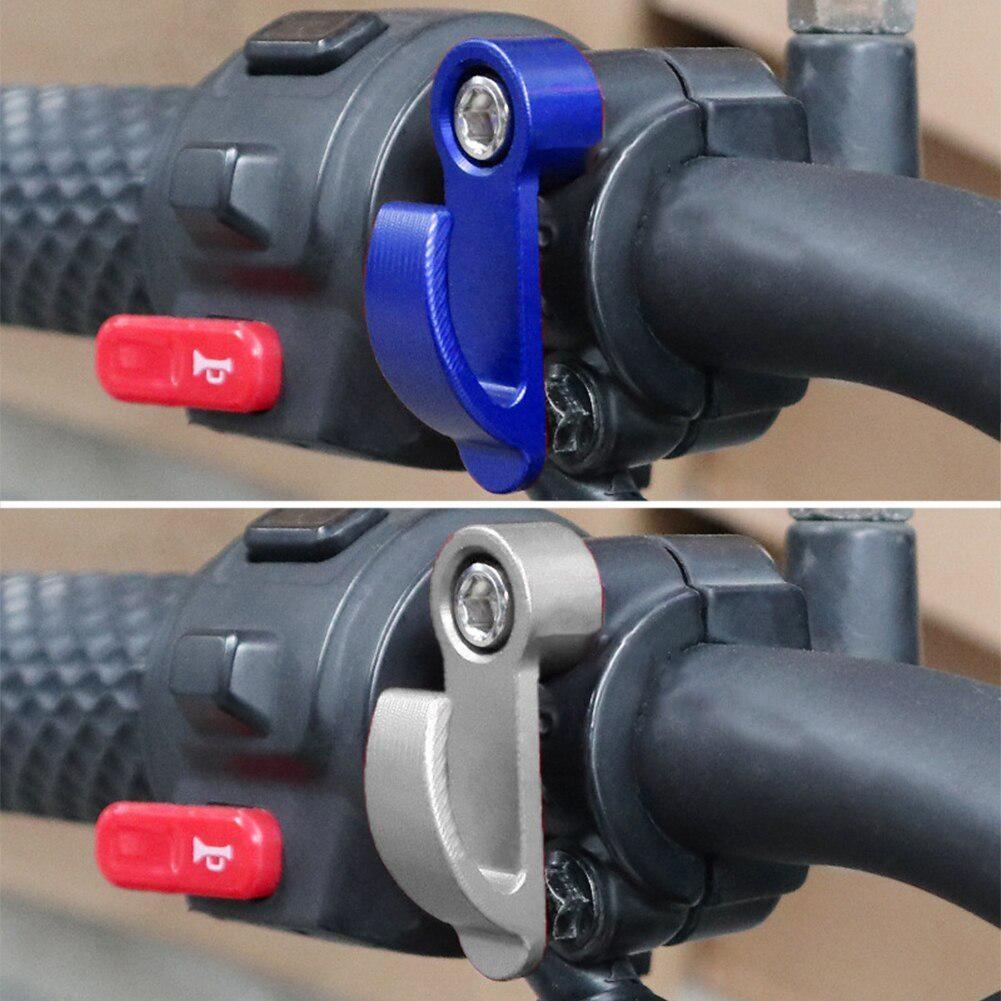 1/2pcs Universal CNC Aluminium Alloy Motorcycle Single Hole Hook Helmet Bag Carry Hook Holder for Dirt Bike Electric Scooter Moped